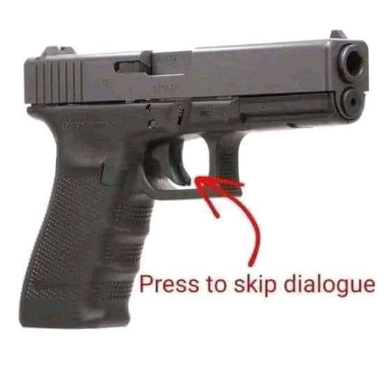 Did you know, that shortening 'press to skip dialogue' to only first letters spells out PTSD? Well I have learned that just now.